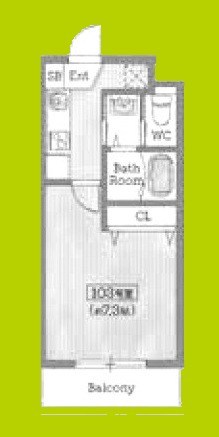 AILE放出 間取り図