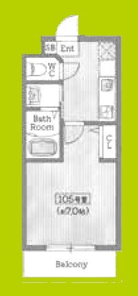 AILE放出 間取り図