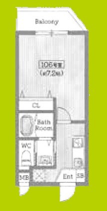 AILE放出 間取り図