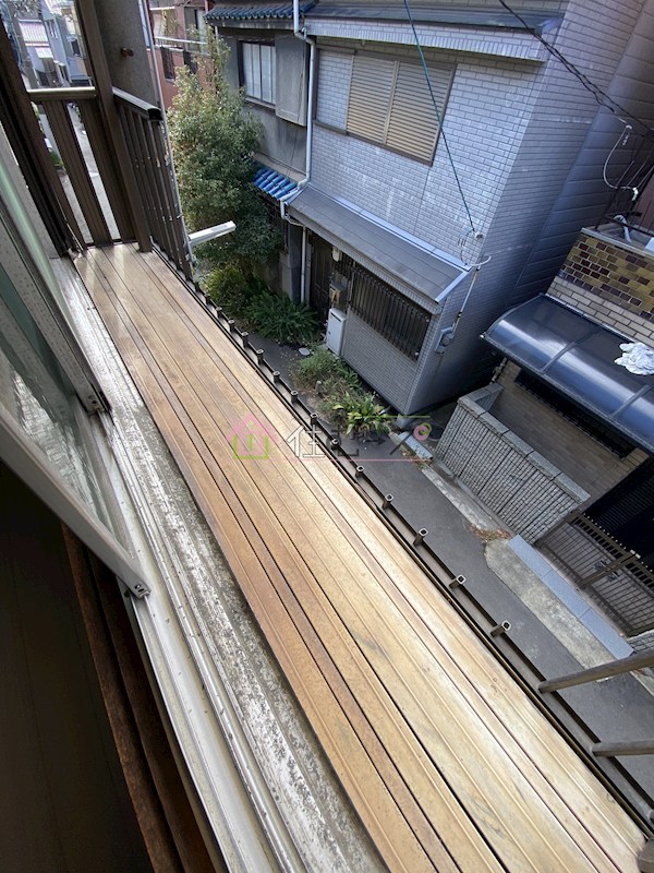 伝法6丁目貸家 ベランダ