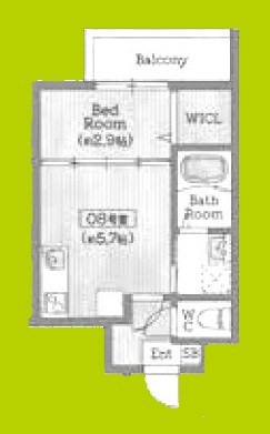 AILE放出 間取り図