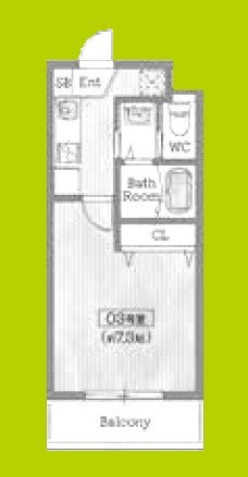AILE放出 間取り図