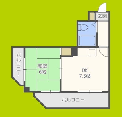 グルーヴ桜宮 間取り