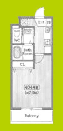 AILE放出 間取り図
