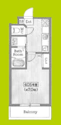 AILE放出 間取り図
