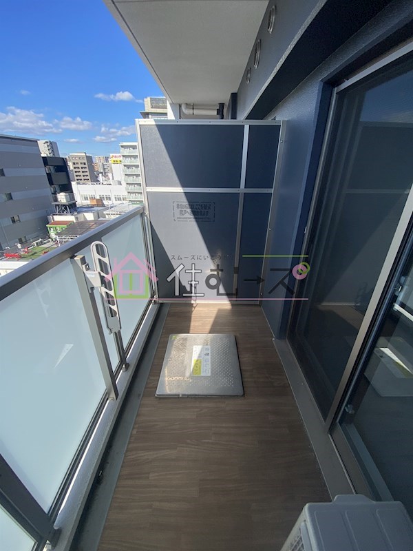 ｇｍ難波ウエストＤ.Ｃ.  ベランダ