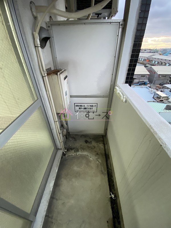 ZERO弁天 ベランダ