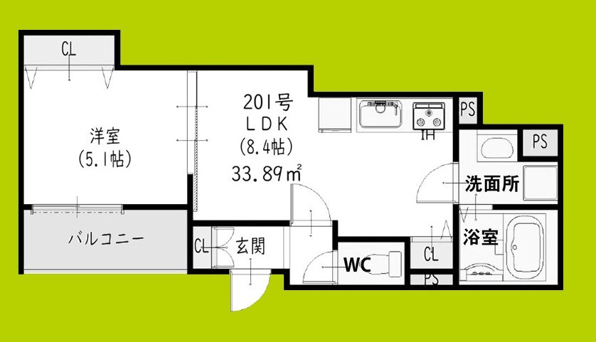ラモーナ木田町 間取り