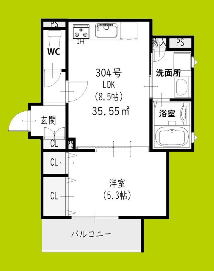 ラモーナ木田町 間取り