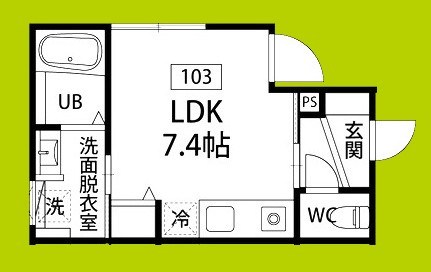 ブランシェ服部 間取り