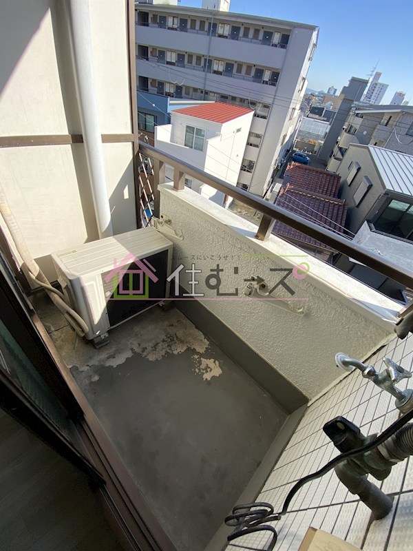 カツタビルディング3号館 ベランダ