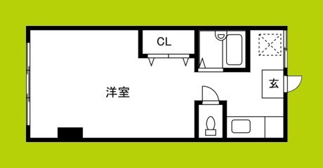 グロー東加賀屋 間取り