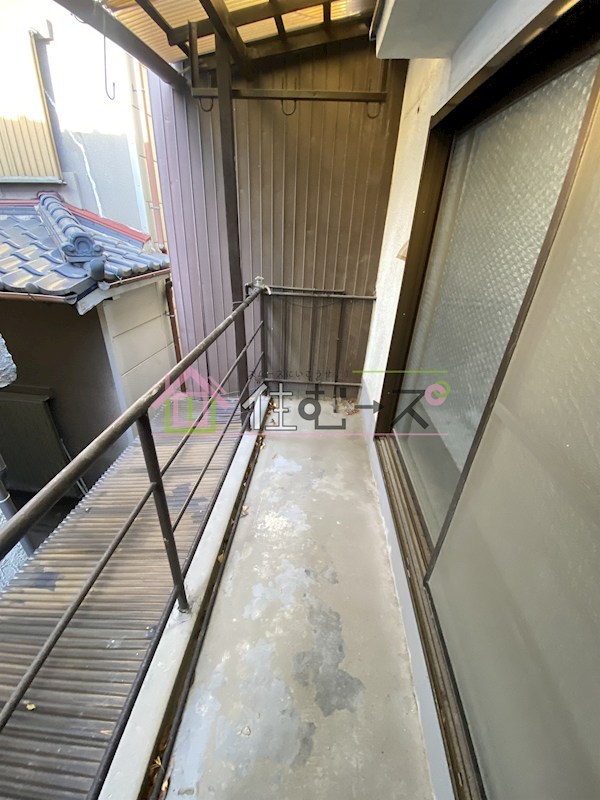 山之内テラスハウス ベランダ