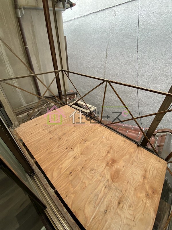 苅田貸家 ベランダ