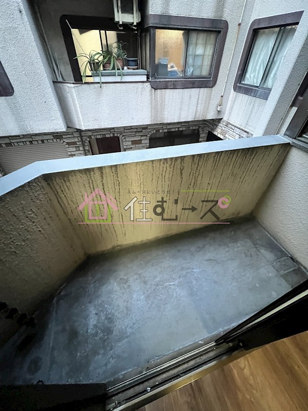 大正区三軒家東タウンテラス ベランダ