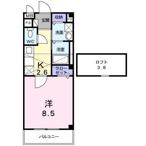 グラース・ジェルメ 間取り