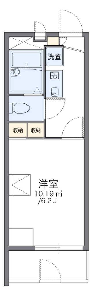 レオパレスフィオレ 間取り