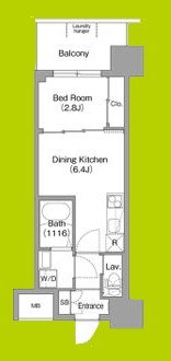 コンフォリア・リヴ淡路町一丁目 間取り