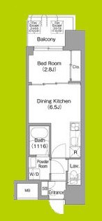 コンフォリア・リヴ淡路町一丁目 間取り