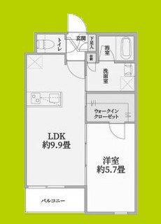 ウェルスクエア豊中本町 間取り図
