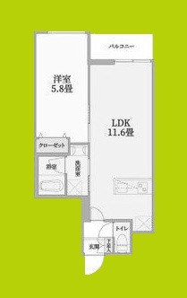 ウェルスクエア豊中本町 間取り図