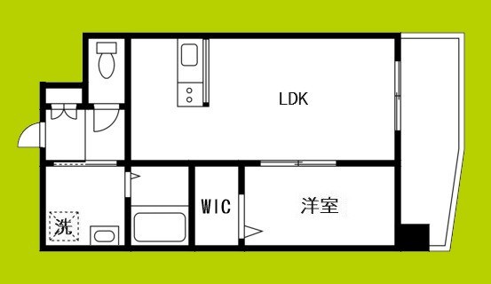 クローバー・グランデ今里 間取り図