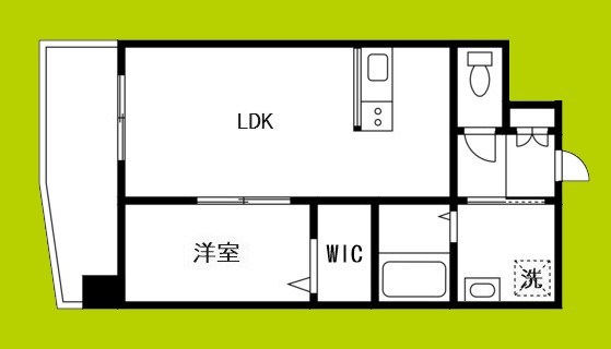 クローバー・グランデ今里 間取り図