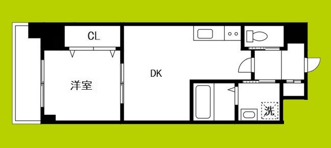 クローバー・グランデ今里 間取り