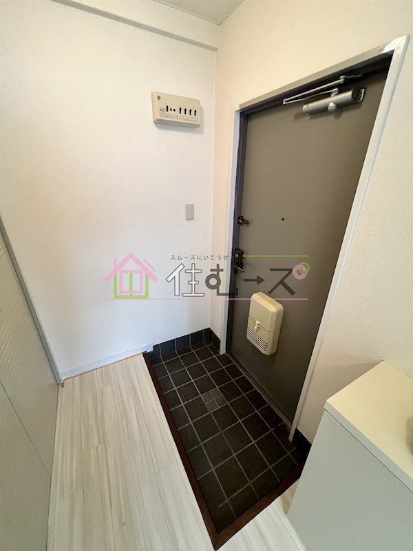 カプコン北田辺 玄関