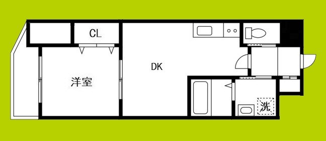 クローバー・グランデ今里 間取り