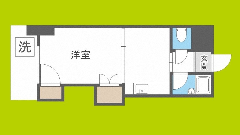 Collection中崎Ⅰ 間取り