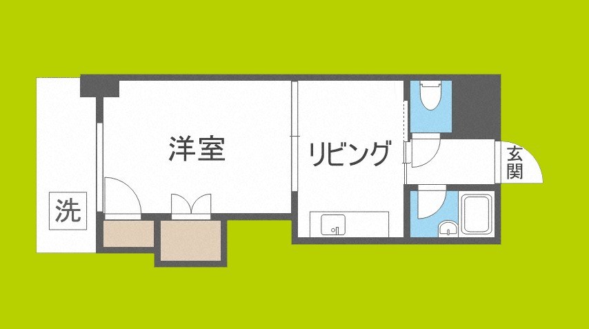 Collection中崎Ⅰ 間取り