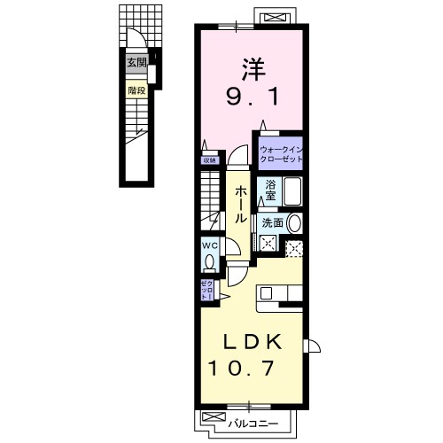 シーサイドナカノ 間取り
