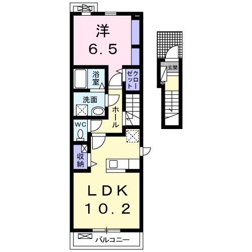 ネオブローテ泉佐野 間取り