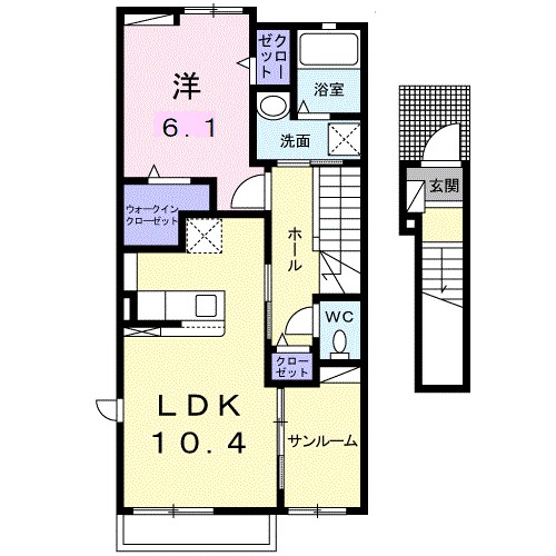 いちぢくばた家 間取り