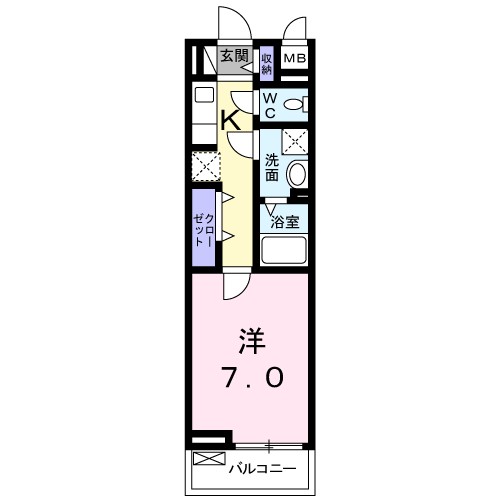 プリティ－堺 間取り