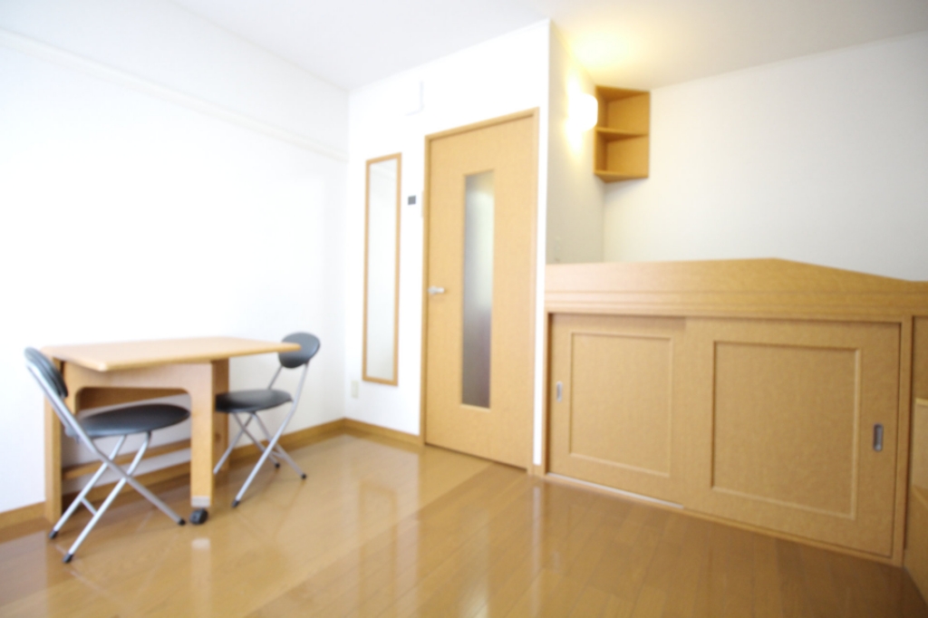 レオパレス湯里 ベッドルーム