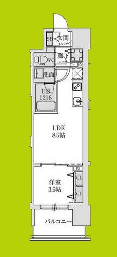 スプランディッド本町グラン 間取り