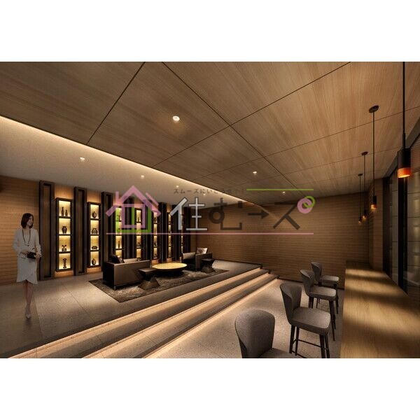 スプランディッド本町グラン 玄関