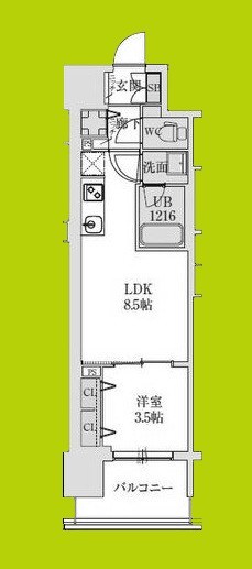 スプランディッド本町グラン 間取り