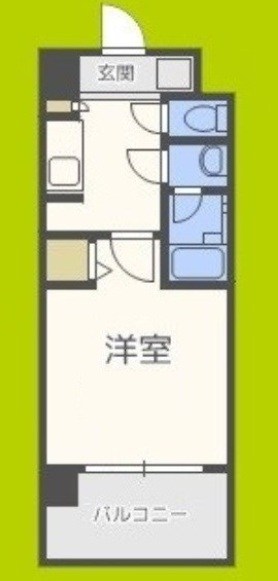 スプランディッド難波Ⅱ 間取り