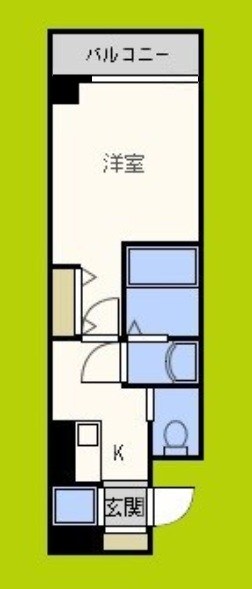 グランパシフィック難波元町 間取り