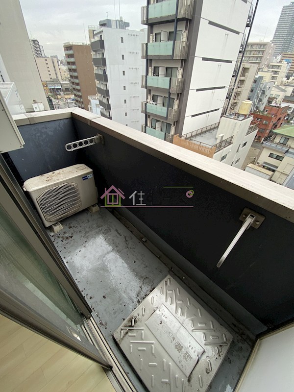 グランパシフィック難波元町 ベランダ