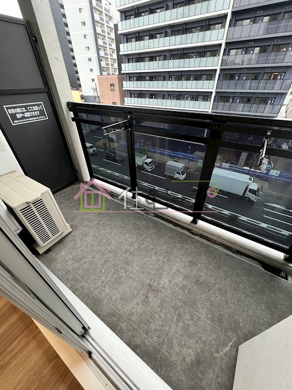 ファーストフィオーレ九条Ⅲ ベランダ