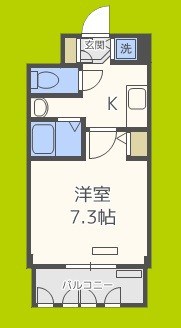 プレサンス難波南アーバニッシュ  間取り