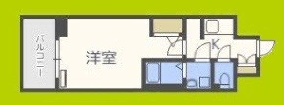S-RESIDENCE難波EAST 間取り