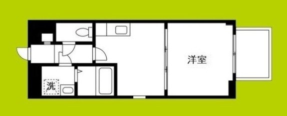 エスプレッソ難波Ⅱ 間取り