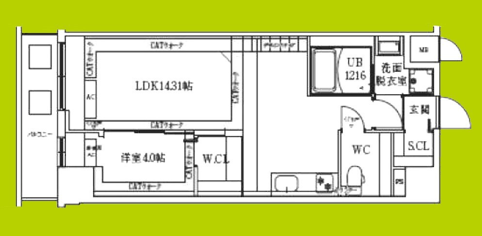 LEGALAND+猫 MIYAKOJIMA 間取り図