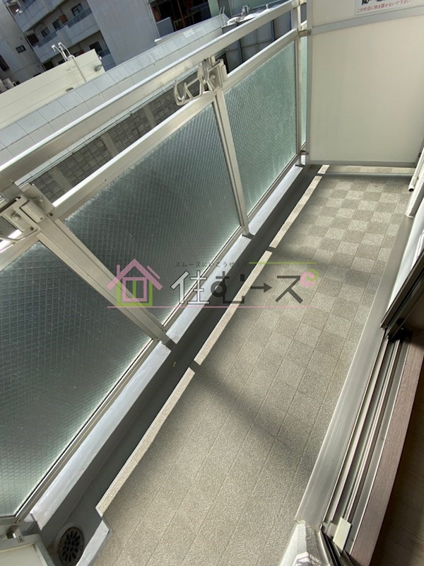 グランデージ今里 ベランダ