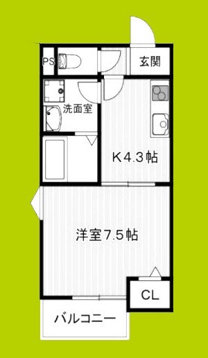 （仮称）La-Crea甲子園九番町 間取り